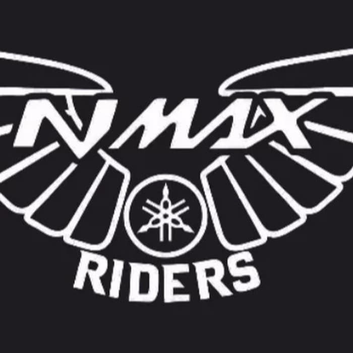 stiker motor nmax riders selabor visor motor keren