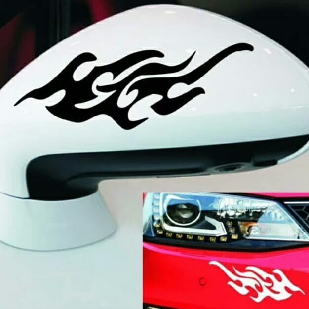 Stiker Spion Mobil Api Cutting Sticker Mobil Api Keren