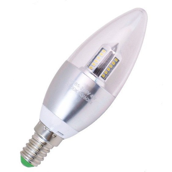 TERBATAS Lampu Hias Led Candle E14 5 Watt Putih