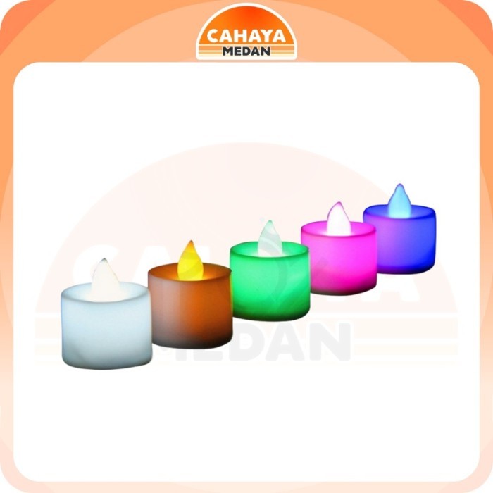 CUCI GUDANG Cahaya Medan HL0049 Lampu Lilin Elektrik Lampu Hias LED Lilin Mini