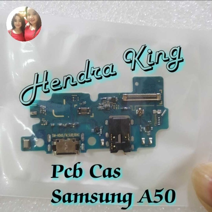Pcb Konektor charger Samsung A50 / Papan pcb Charger A50