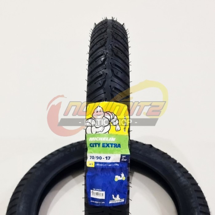 Ban Motor Michelin City Extra 70/90 - 17 Tubeless