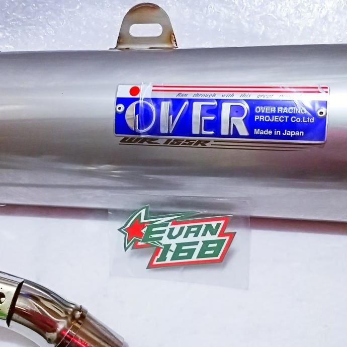 KNALPOT OVER RACING HONDA CRF 150L ORIGINAL JEPANG