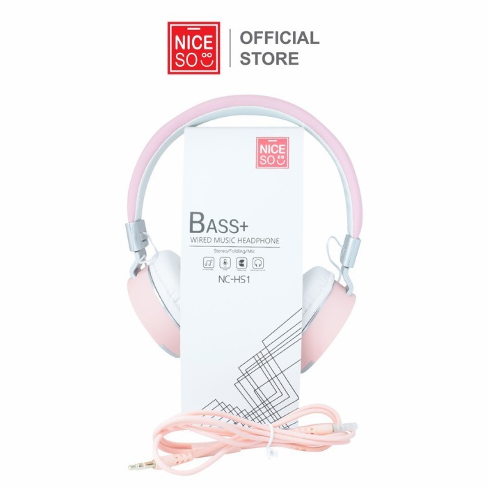 Headphone/Headset NICESO NC-HS1 Original - Green, Pink