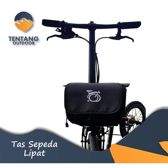 Tas Sepeda Lipat Front Block Tas Seli Folding Bike Front Bag
