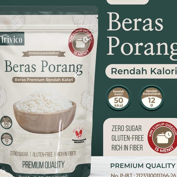 

Trivico Bera Porang Bera Porang Rendah Al Hiratai Onjac Rice Organi Bera Porang Bera Onjac 1G