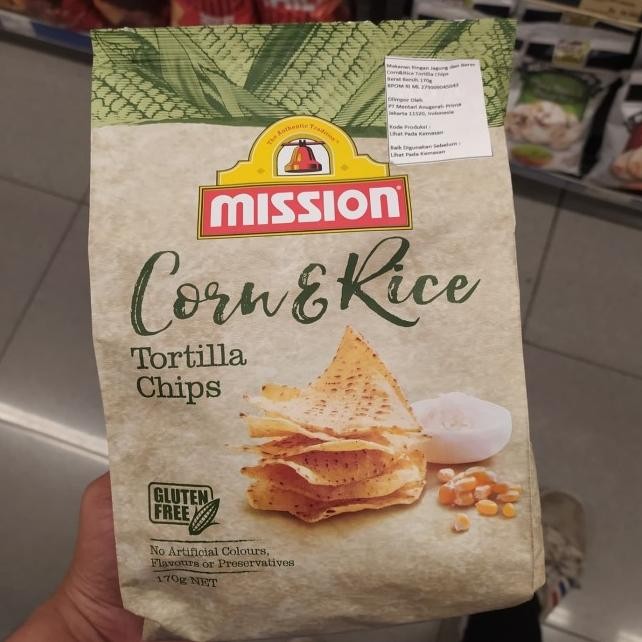 

Ion Tortilla Chip Corn Rice Na Ion Corn Rice 170G