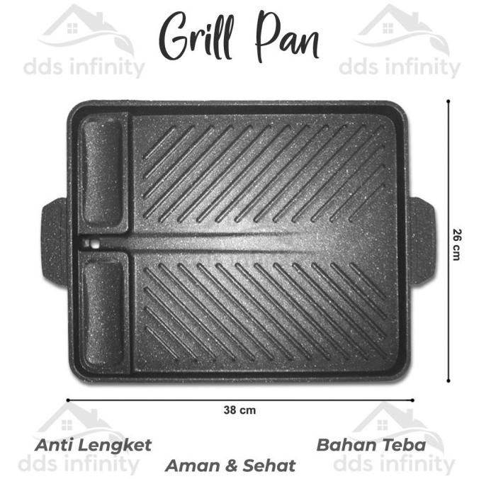 Grill Pan Yakiniku Panggangan Daging Korean BBQ Grill Pan