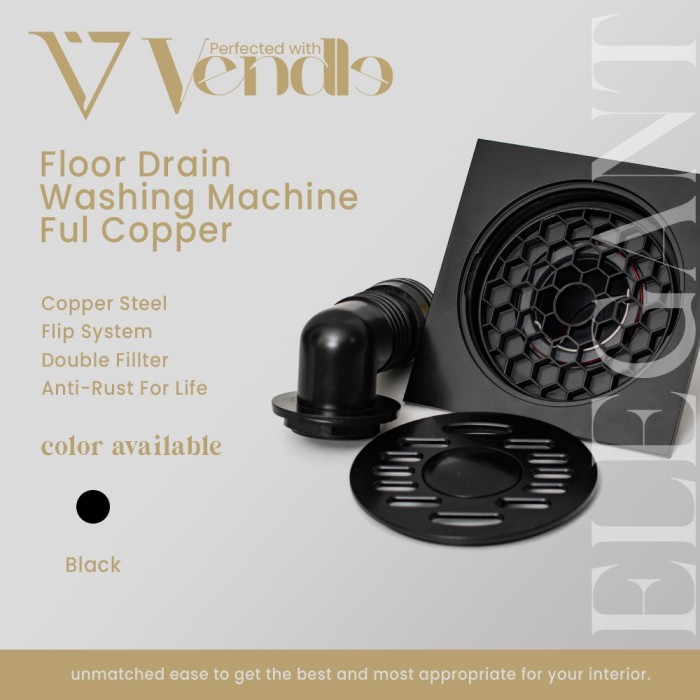 Floor Drain Saluran Air WC - Sambungan Pipa Mesin Cuci Saringan Got