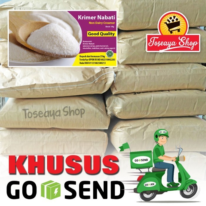 

TERLARIS TERLARIS KRIMER/CREAMER NON DAIRY -GOOD QUALITY- 1 SAK KHUSUS GOSEND/GRABEXPRESS MURAH!!!