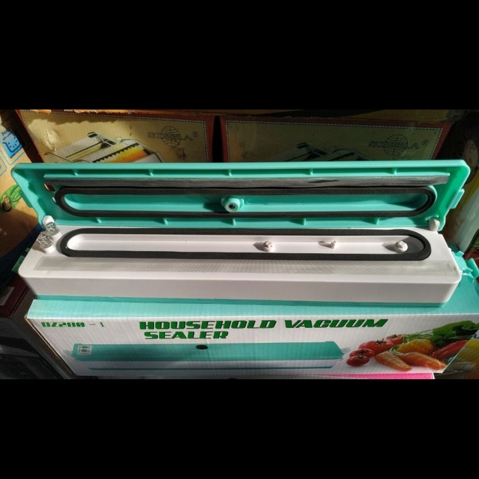 Portabel Vacuum Sealer Household + Bonus Plastik Embos