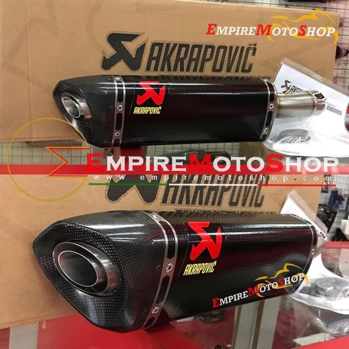 Knalpot Akrapovic Ninja 250 Fi 2018 Ninja 400 Slip On Original
