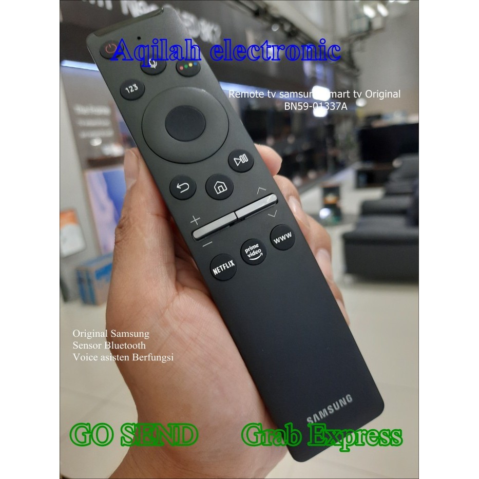 Remote Tv Samsung Voice Asisten Bluetooth Bn59-01337A Original