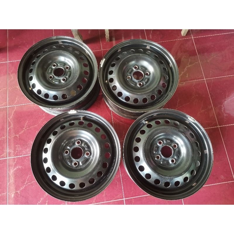 velg kaleng mobilio, jazz, vios yaris calya sigra city agya ayla brio igniz dll ring 15 r15 pcd