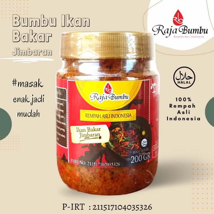 

TERPERCAYA Bumbu Ikan Bakar Jimbaran Khas Bali Bumbu Seafood