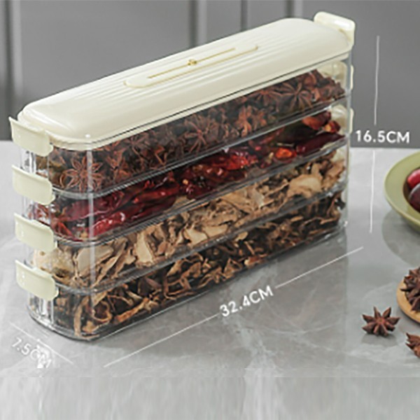 

PROMO SPECIAL KS Toples Susun Tempat Penyimpanan Bumbu Dapur Tingkat