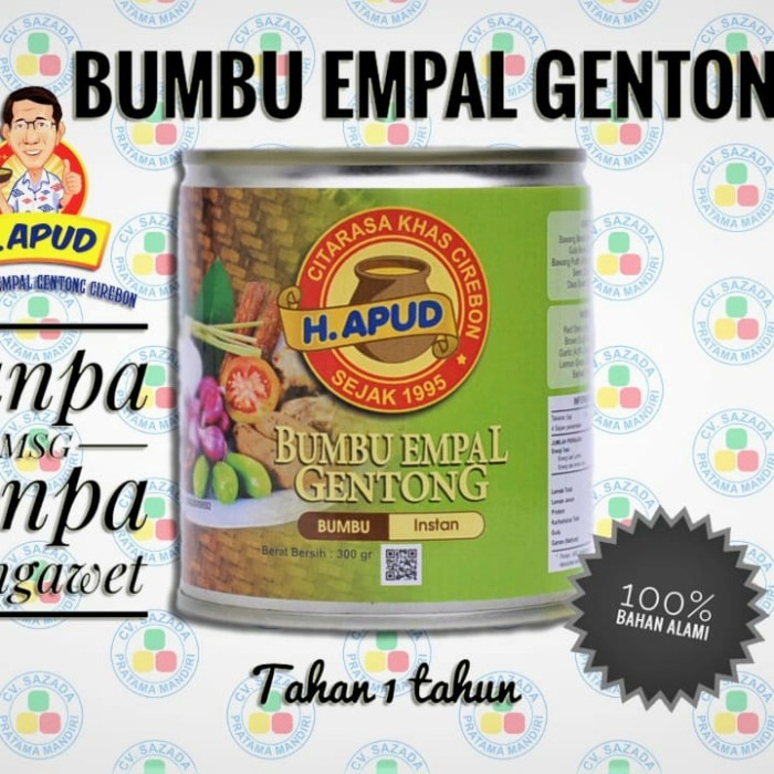 

LIMITED EDITION Bumbu empal gentong H.apud Cirebon