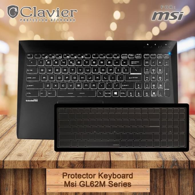 Produk Baru Keyboard Protector Cover Msi GL62M 7RC GL62M 7RDX GL62M 7REX Cooskin