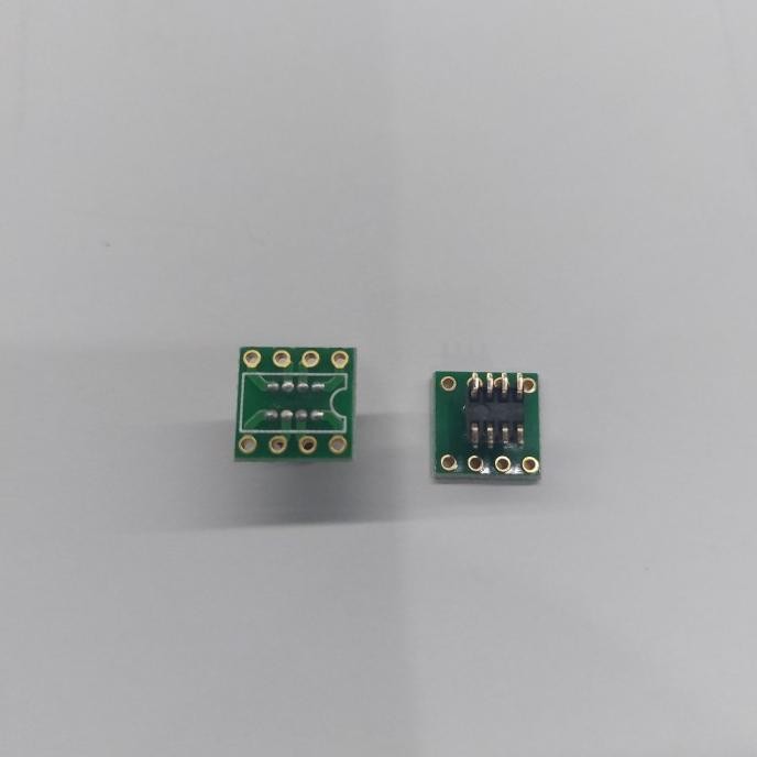 soic8-dip8 adapter soic8 gold plated stok terbatas