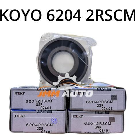 BEST BEARING KOYO 6204 2RS TUTUP KARET LAHER KLAHER KOYO 6204 2RSCM