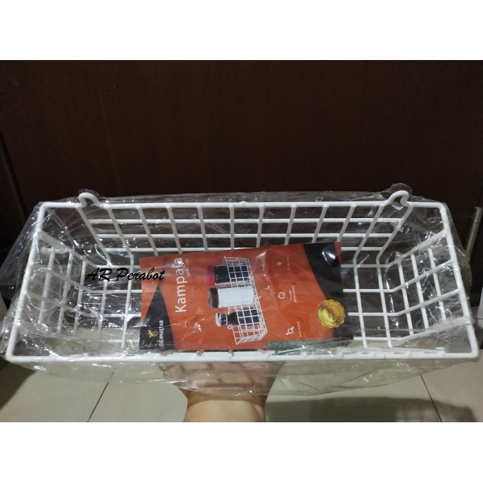 

STOK TERBATAS Rak Bumbu Dapur Gantung / Rak Sabun Gantung Kampala Delimastar