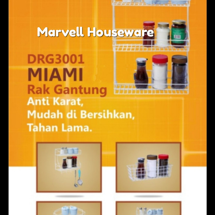

MURAH Rak Bumbu Susun3/Rak Gantung /Rak Serbaguna/Rak Botol/Rak Delima Star