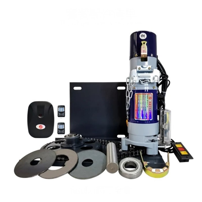 220V 370W EXTERNAL GARAGE DOOR ROLLING DOOR MOTOR 8:600KG LIGHTNING