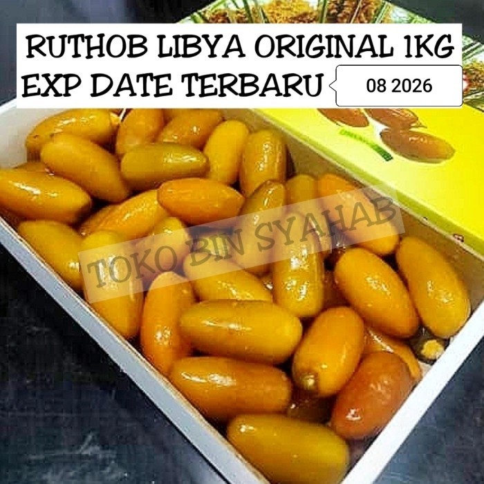 

Terbaru Kurma Ruthob Libya 1Kg Kurma Setengah Matang Enak Segar Terbaru