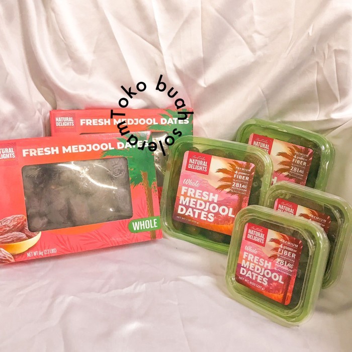 

Cuci Gudang Kurma Korma Medjool 454 Gr Fresh Dates Natural Delight