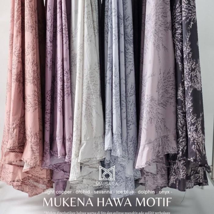 Mukena Hawa Motif Maisara Premium lembut premium