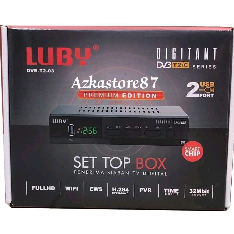 stb luby t2-03 penerima siaran digital produk terbaru luby