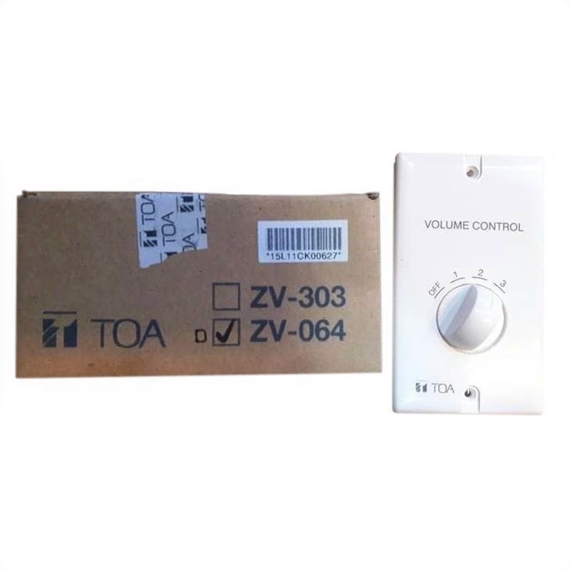 TOA ZV-064 6W TOA ZV 064 TOA ZV064 (Volume Control / Attenuator / ZV 064)
