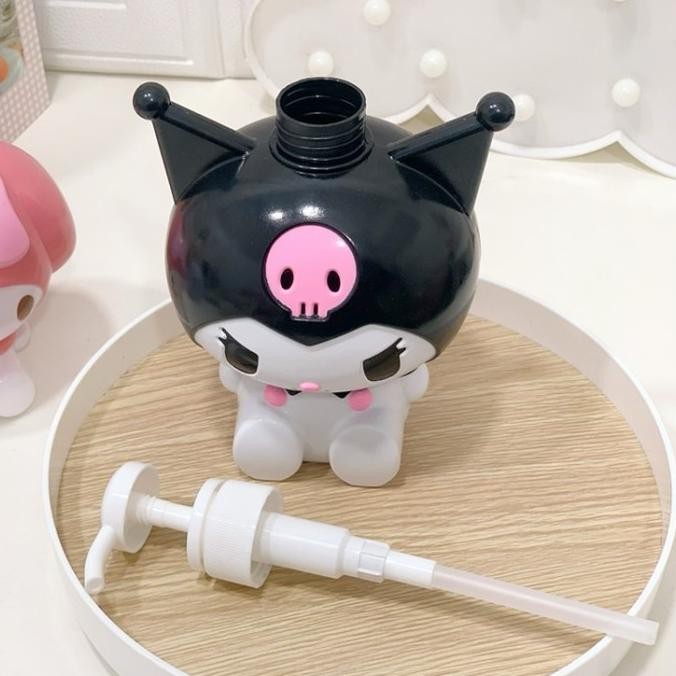 Botol pump tempat sabun wadah sabun cair sanrio cinnamoroll kuromi hello kitty my melody dispenser s