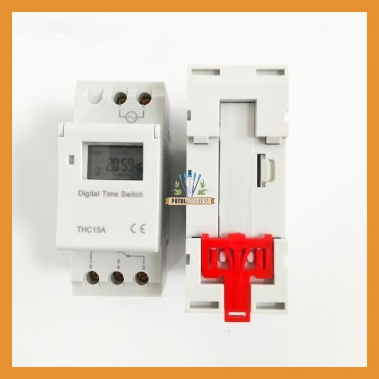 PROGRAMMABLE DIGITAL TIMER WEEKLY SWITCH 220V THC 15A
