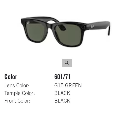 Ray-Ban META Case Charger. Replacement Part kacamata Ray-Ban META