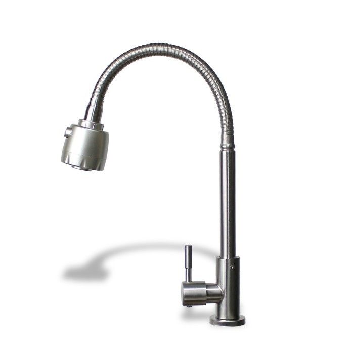 VNT Kran Cuci Piring Flexible Stainless Sink Keran Dapur Fleksibel