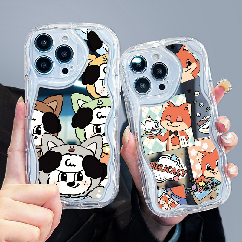 Casing Hp Untuk VIVO S1 VIVO S1 Pro Case Casing Softcase rubah kartun pelindung silikon HP Kesing ce