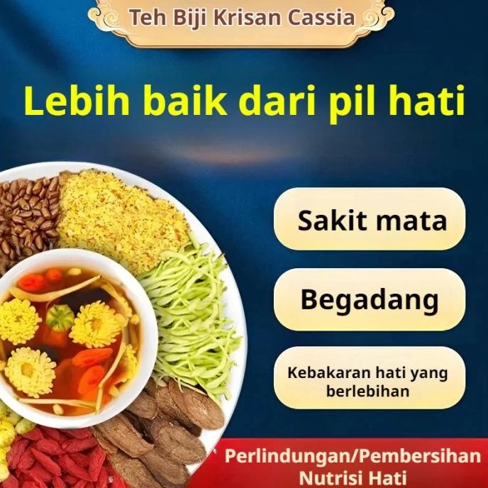 

Teh Herbal Chrysanthemum Cassia Flower Tea Teh Detok Peluntur Lemak KS