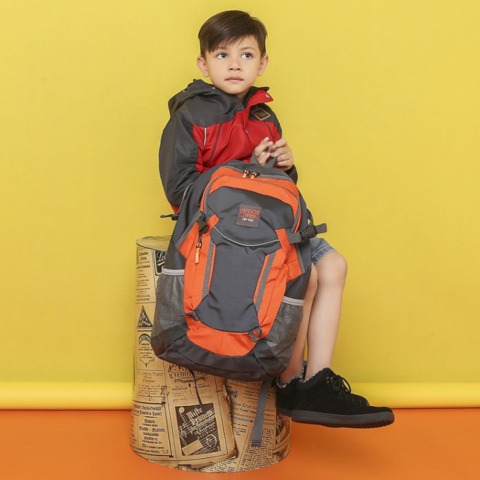Tas ransel outdoor anak laki laki Tas punngung camping adventure CJR