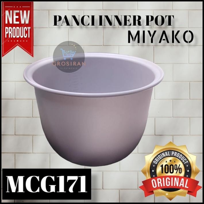 Panci Inner Pot Magic Com Miyako Mcg171 Mcg 171 6L Original