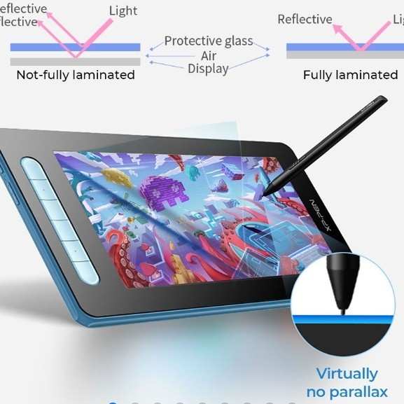 XP Pen Artist 10 2nd Display Pen tablet support android