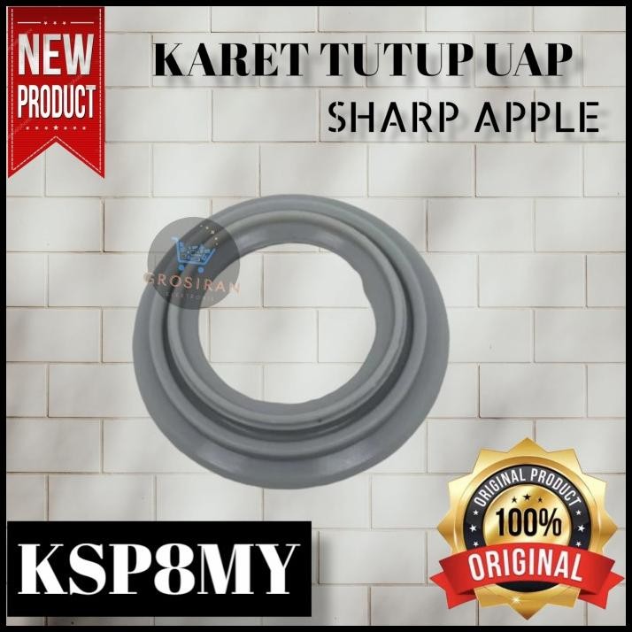 KARET TUTUP UAP MAGIC COM SHARP APPLE KSP8MY 0.72L APEL