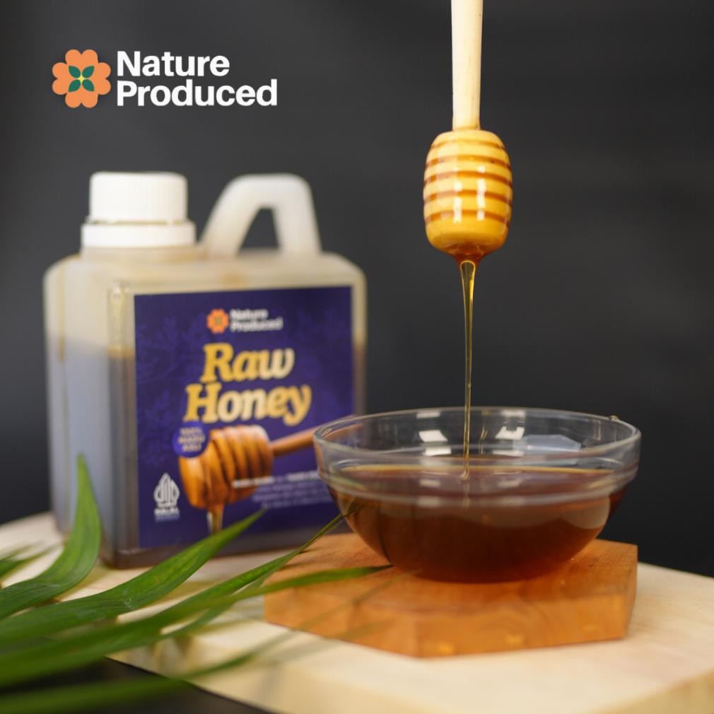 

Nature Produced Raw Honey Madu Mentah Murni Tanpa Proses Pemanasan