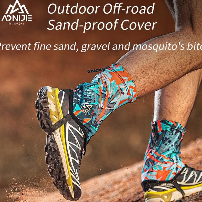 Aonijie Gaiter E4417 Pelindung Ai Epatu Trail Running Blue