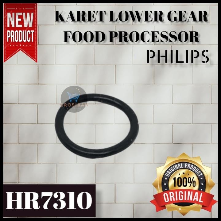 KARET LOWER GEAR HR7310 HR 7310 PHILIPS FOOD PROCESSOR CHOPPER