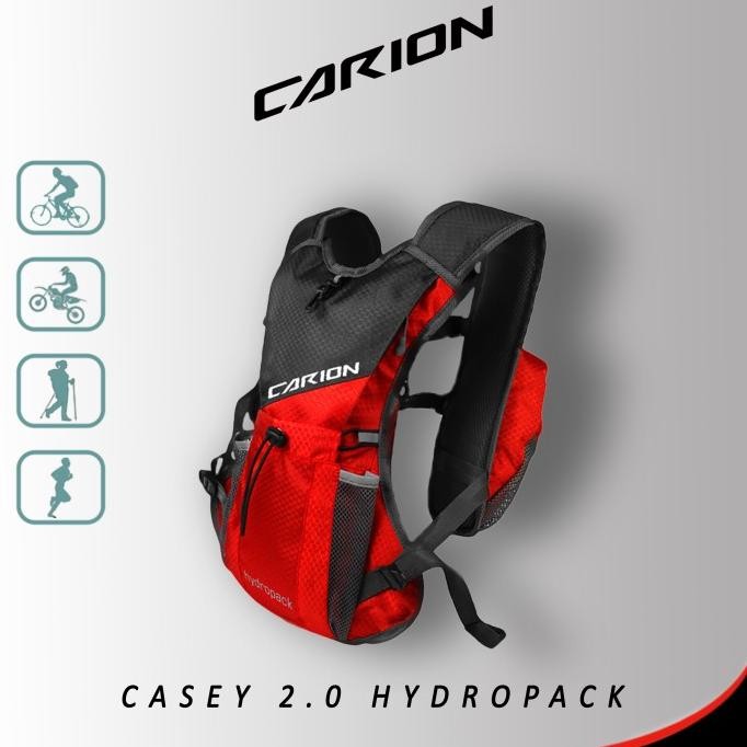 Tas Ransel Sepeda Hydropack Carion Casey - Merah