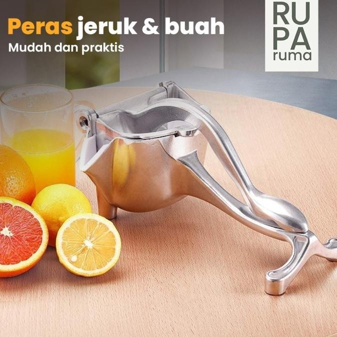 

SALE! PERASAN JERUK STAINLESS ALAT PERAS JERUK MANUAL JUICER PORTABLE