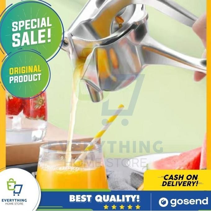 

SALE! ALAT PERASAN BUAH MANUAL HAND PRESSURE JUICER PRES PEMERAS JERUK EHS