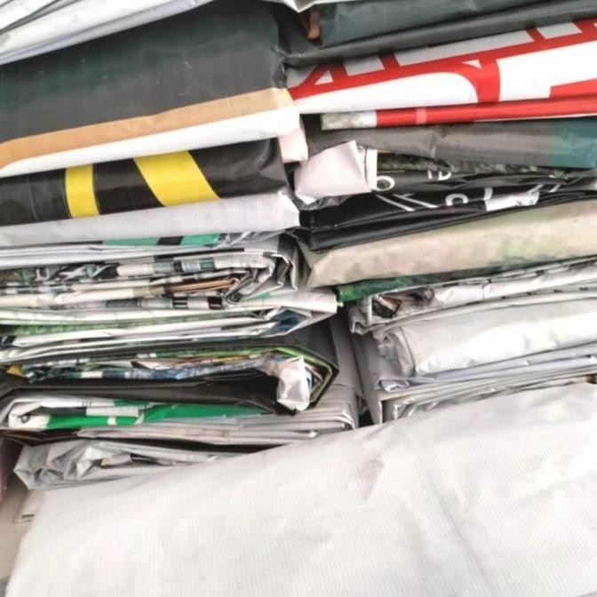 || PROMO  ~`~ baliho flex spanduk bekas ukuran 4x6 ||~~~