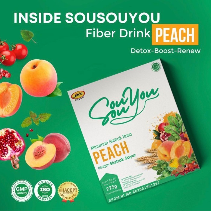 

Sou Sou You Minuman kesehatan percernaaan / Minuman diet - Mixberry